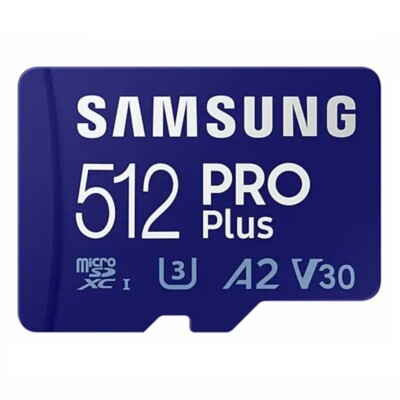 512GB SamSung Pro Plus Micro SD SDXC Speicherkarte Class 10 130MB/S Memory Card