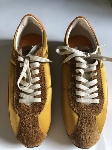 yellow coach shoes