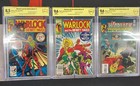 Warlock and the Infinity Watch CBCS Signed Lot - #1 - 8.5, #2 - 9.6, #42 -9.6