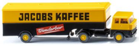 Wiking 051321 Henschel HS14/16 Koffersattelzug Jacobs Kaffee, H0 1:87, Neu