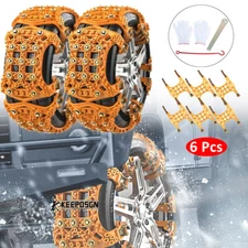 Universal Car SUV Truck Wheel Snow Tire Chain Anti Skid Emergency Mud Rain Safe