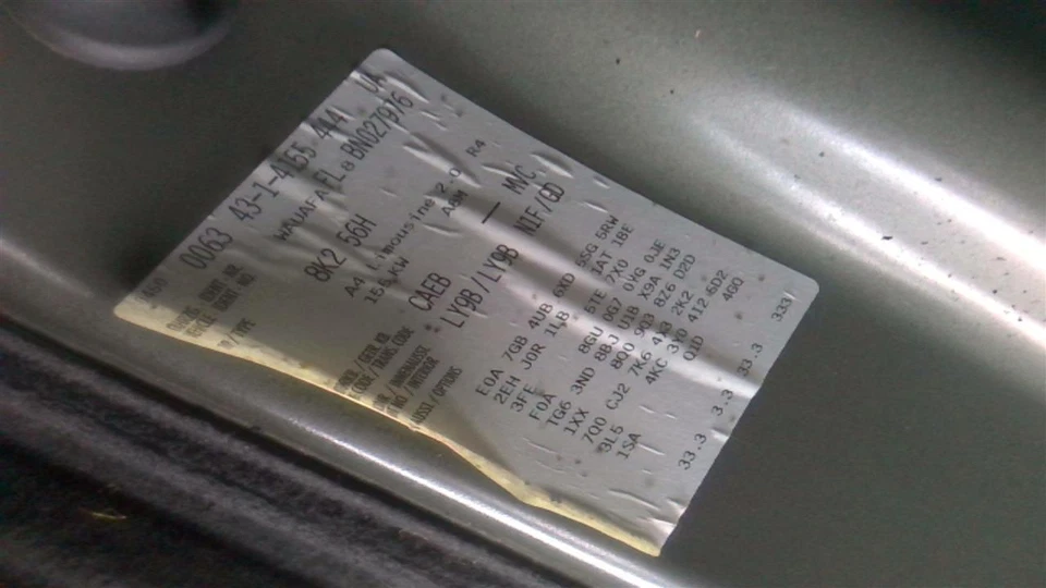 Interruptor de encendido usado se adapta a: Audi A4 2011 encendido convencional grado A Foto 3 de 4