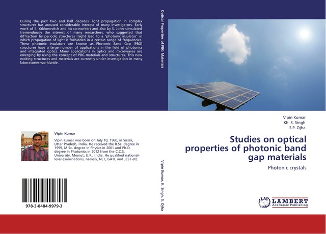 Studies On Optical Properties of Photonic Band Gap Materials von Vipin ...