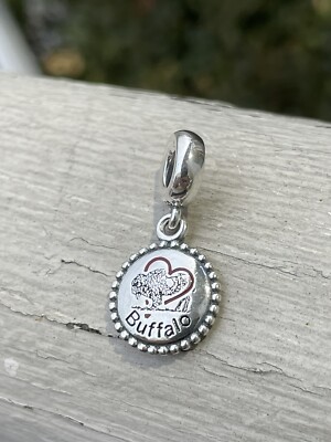 Pandora Authentic City Of Buffalo Exclusive Dangle Charm