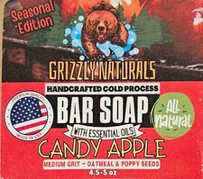 Grizzly Naturals Candy Apple Limited Edition 🍎 Halloween 