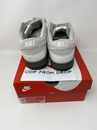 Nike DUNK LOW Retro Ironstone Men’s UK 10.5 EUR 45.5 US 11.5 (FD9746 001) - Picture 2 of 3