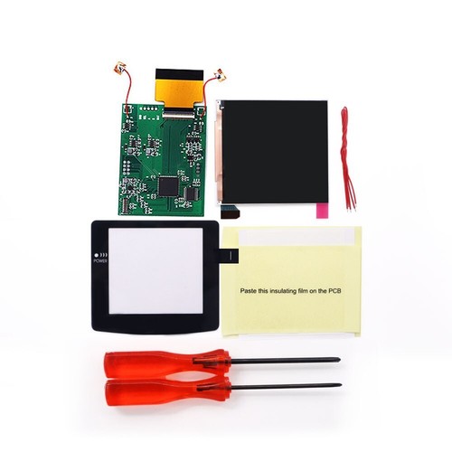 Kit LCD couleur 32 logo GBC Q5 IPS Super OSD RETRO PIXEL IPS plus grand écran LCD - Photo 12/31