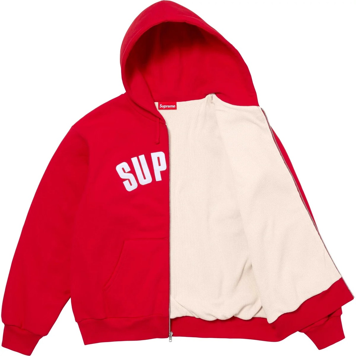 トップス 7three&coSleeve Arc Hooded Sweatshirt Supreme Sleeve Arc Hooded Sweatshirt (FW23) - $158