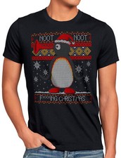Noot Weihnachten Herren T-Shirt pulli ugly sweater strick pingu pinguin