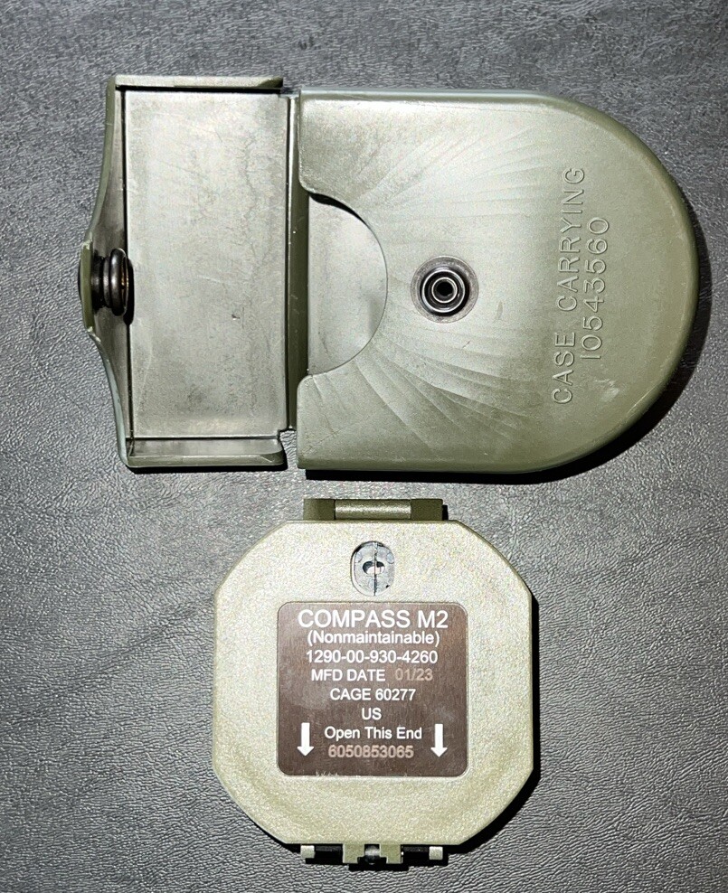 Brunton Compass M2 Military Outdoor Tactical Transit Model F