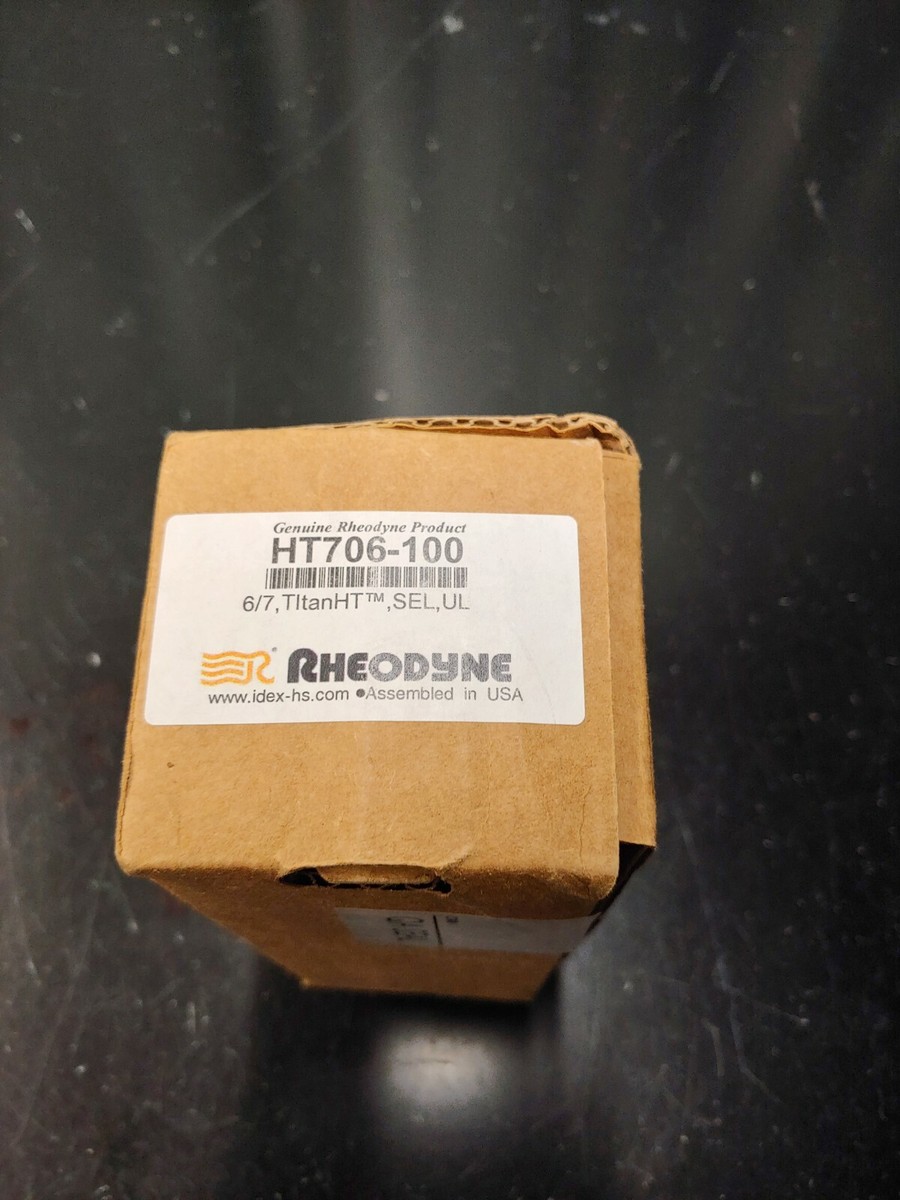 Rheodyne 6/7 HT706-100 ウォーターズ(3点セット) Rheodyne 6/7 TItanHT Valve SEL UL HT706-100 Waters IDEX HPLC