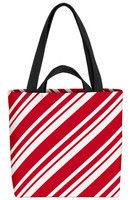 Weihnachten Streifen Rot Weiss Tasche Weihnachten Streifen Rot Weiss Muster Chr