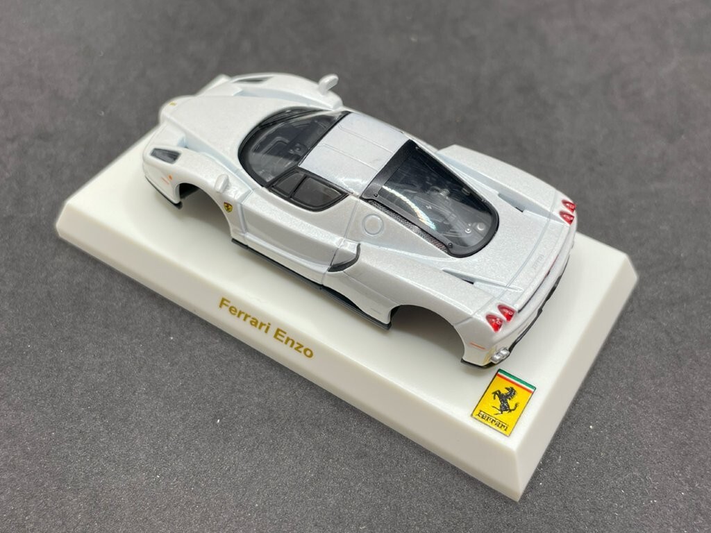 Kyosho 1/64 Ferrari collection Limited Enzo white pearl