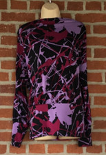 EUC INC International Concept Long Sleeve Blouse Size Unknown Tags Unreadable