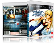 Blazblue: Calamity Trigger Custom Replacement  PS3 Cover and Case. NO GAME!!