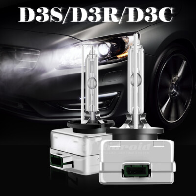 D3S D3R Xenon HID Headlight LED Bulbs Conversion Kit High/Low Beam (6000K/8000K)