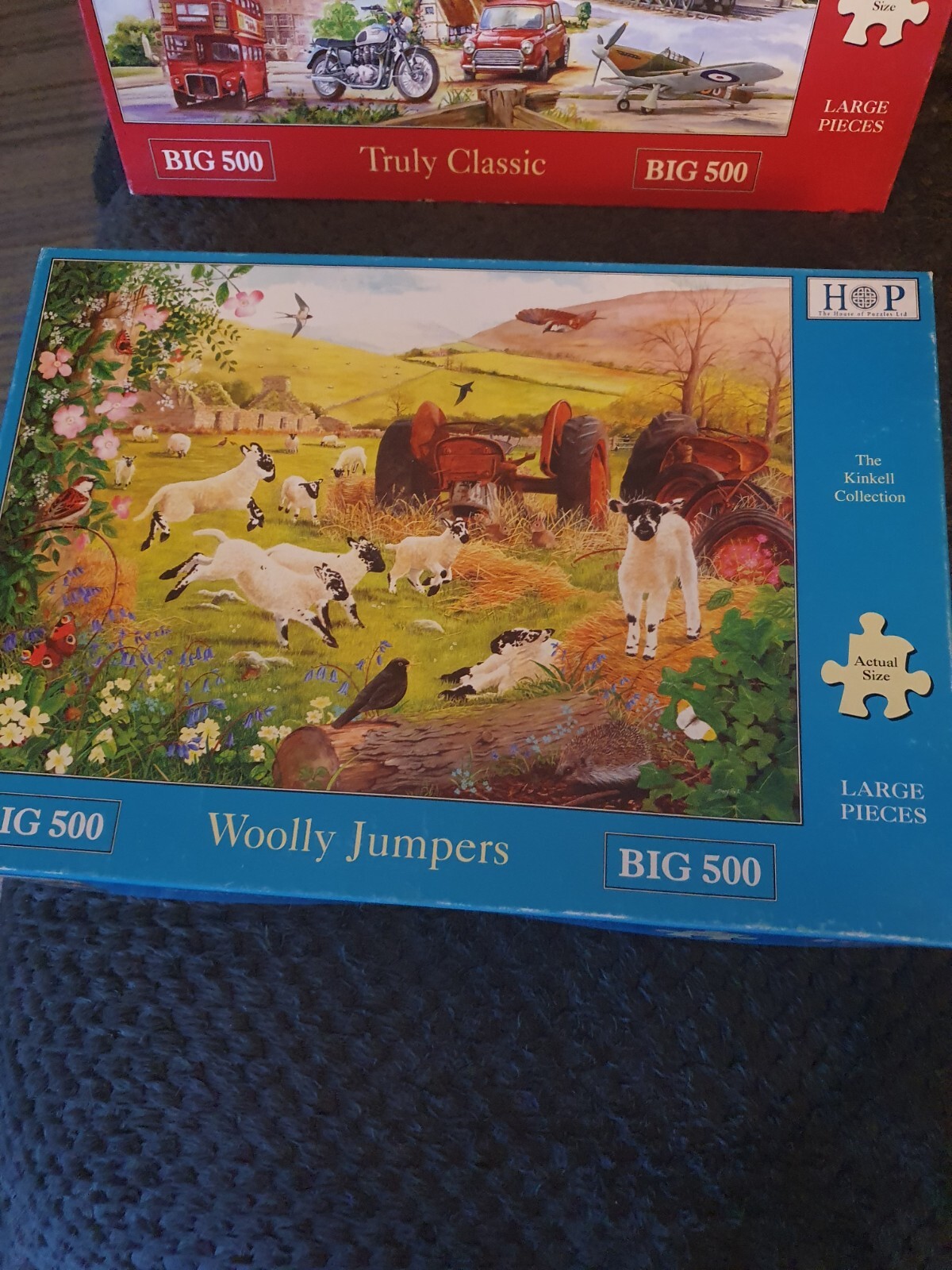 HoP jigsaws 500 large pieces X 2 eBay