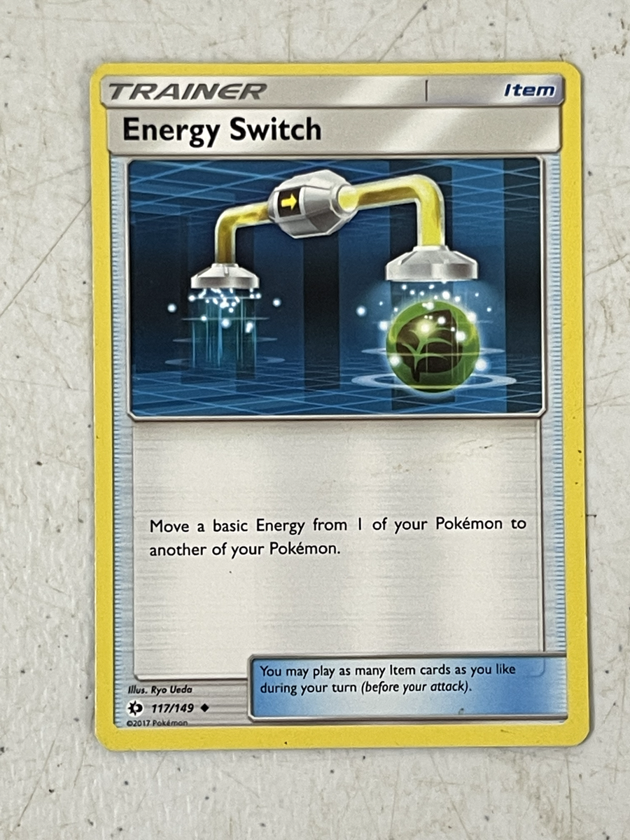 Pokemon TCG - Energy Switch - 117/149 - Uncommon - Sun & Moon Pokemon TCG - Energy Switch - 117/149 - Uncommon - Sun & Moon