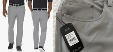Greg Norman Golf men's 80 ML75 Stretch 5-Pocket Tech Pant Gray size 36x30 54