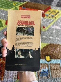 OASIS OF THE ZOMBIES 1988 Filmland Saturn Productions Horror Movie VHS Tape