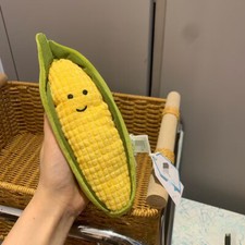 Jellycat Sweetcorn Plush: Brand New With Tags, Ultra Soft Vivacious Cuddle Toy