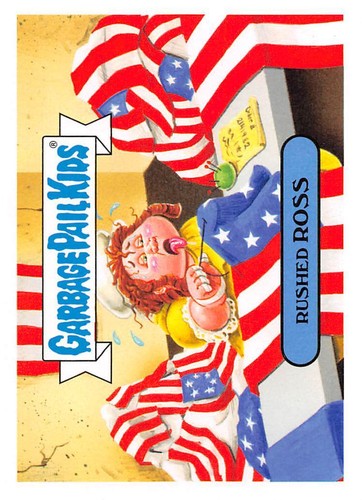 GARBAGE PAIL KIDS 2016 SERIES 1 AMERICAN AS APPLE PIE PICK-A-CARD BASE STICKERS - Picture 268 of 441