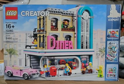 Lego 10260 Creator Downtown Diner Set RETIRED NEW SEALED NIB UK