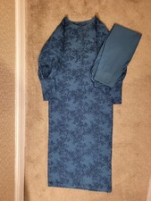 Ladies Pakistani Designer 3 Piece Suit Limelight Khaadi Maria B Sapphire