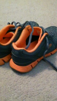 orange champion shoes