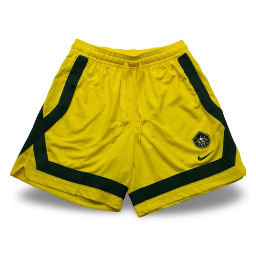 Nike Seattle Storm WNBA Basketball Shorts Women's Small Yellow Green DD9273-729
