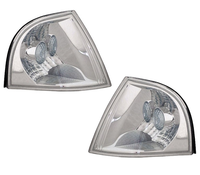 Frontblinker Set FüR Skoda Octavia 1U 2000- Blinker Klarglas Chrom Weiß Facel