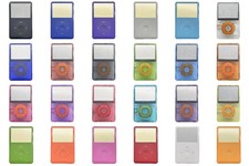 iPod Classic Plastic Front Faceplate / Clickwheel / Center Button - All Colors