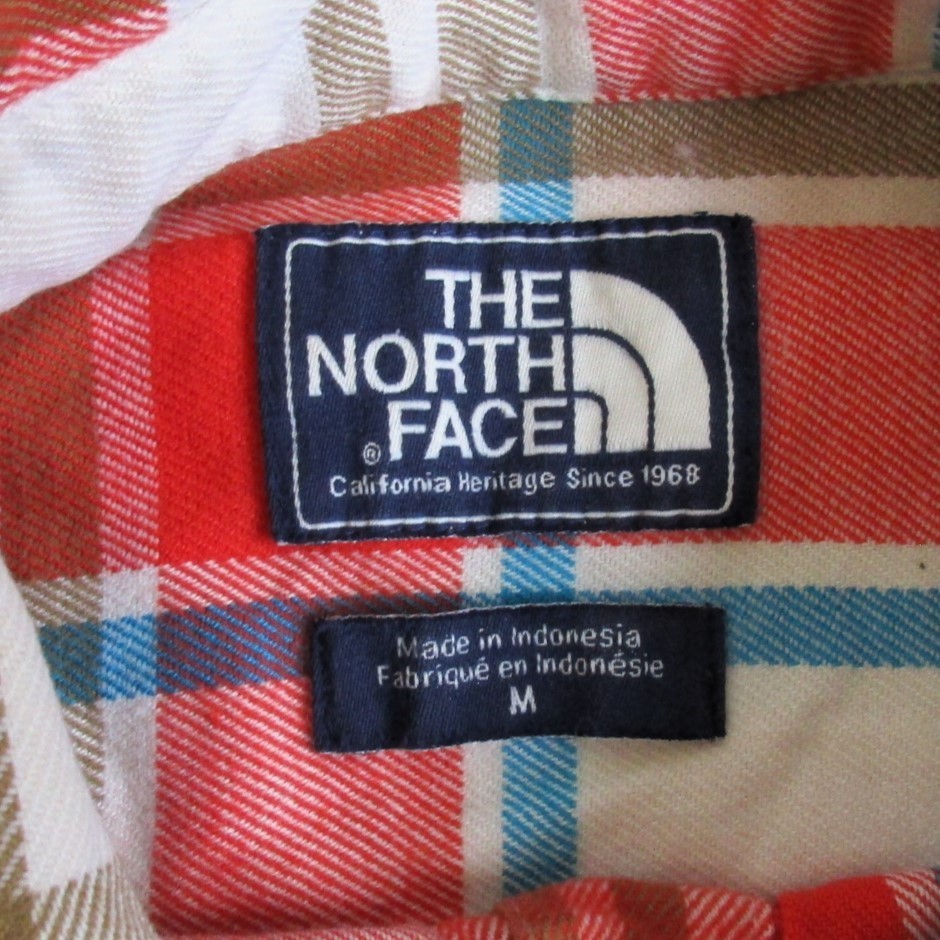 the NORTH FACE M Medium Womens Long Sleeve Top Button Down Flannel Shirt thumbnail 7