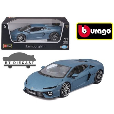 BBURAGO LAMBORGHINI TEMERARIO 1/18 DIECAST MODEL CAR BLUE 18-11052