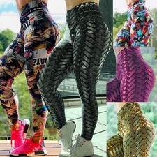 Women's 80s Leggings Fashion Printed High Waist Buttery Soft Stretchy yoga Pants