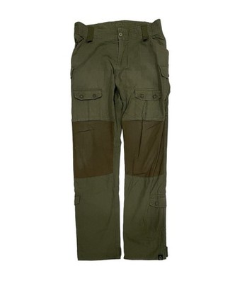 A Bathing Ape Bape By Nigo  Cropped Monkey Pants  Patchwork Bondage Olive Green