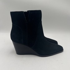 NWB Crown Vintage Larett Booties Women's Black Size 6.5M