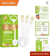 3 Pack Urinary Tract Infection Strips Individually Wrapped, Home Travel