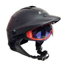LS2 Helmets Rebellion Sun Shield Motorcycle Half Helmet Matte Black 590-101 XXL