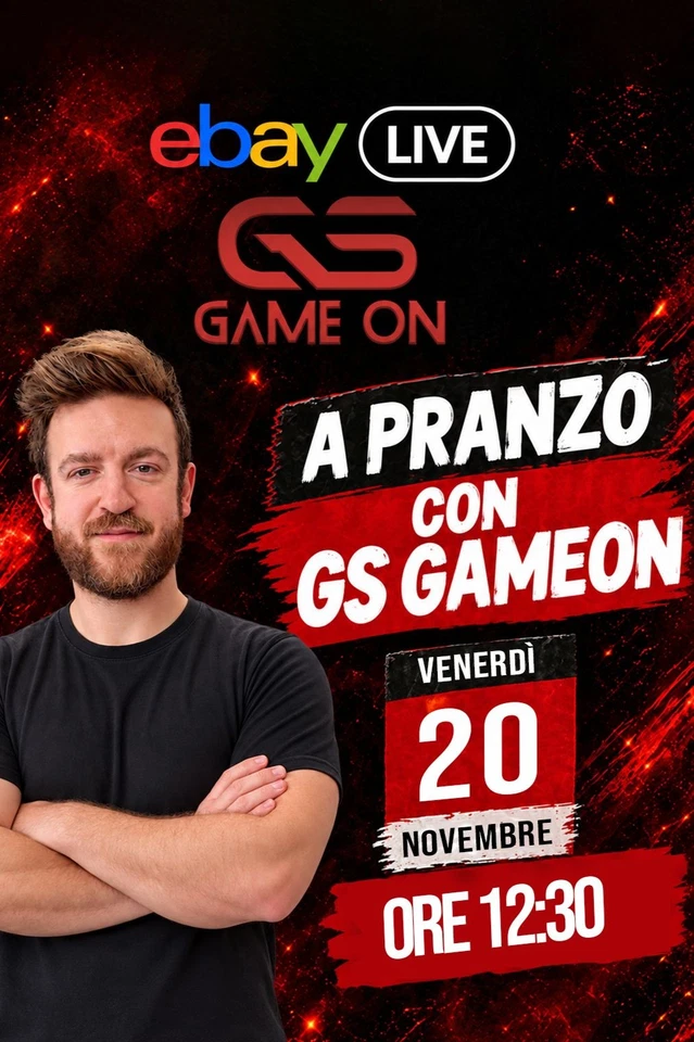 A pranzo con GS-GAMEON - Aste a €1 e Rip&Ship