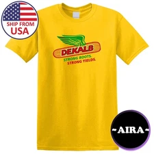 Dekalb Corn Seed Farm Men's Yellow Size S-5XL