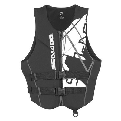 Schwimmweste Herren 2XL 3XL 50N Neopren Weiss Sea-Doo Freedom Kajak SUP Jetski