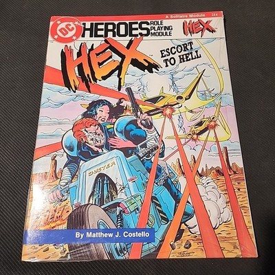 DC Heroes Role-Playing Module #214 Jonah HEX Mayfair Games 1986 Rpg Book Sealed