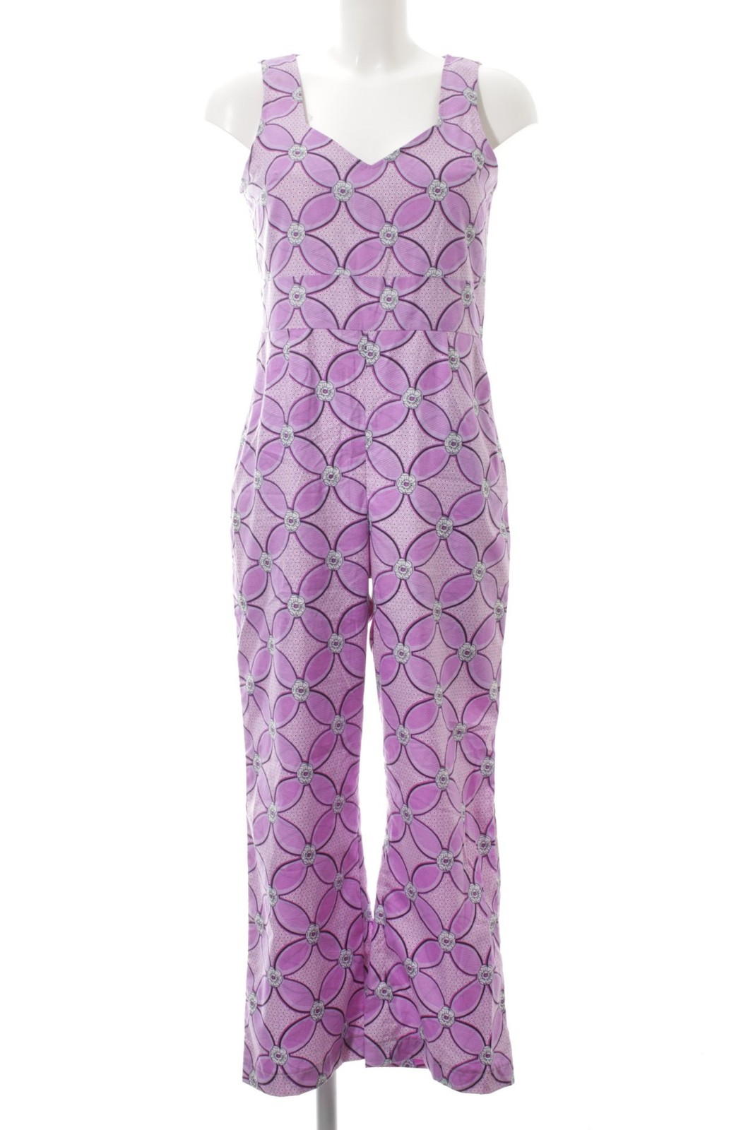 Mono Mujeres Pantalón Talla EU 38 violeta-rosa claro look casual