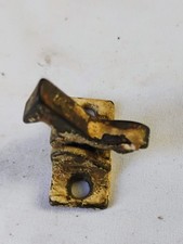 Antique Cast Iron Cabinet Cupboard Window Spring Loaded Latch
