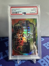2025 Select Field Level Bo Nix Tie-Dye Prizm PSA 10 POP-1