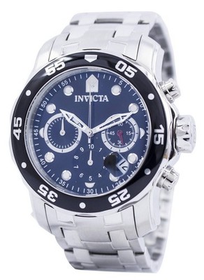 Invicta Pro Diver Flame Fusion Crystal Chronograph 200M 0069 Men's Watch
