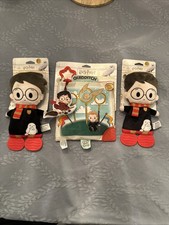 HARRY POTTER Baby Crinkle Teethers,sensory Blanket NEW Lot Of 3