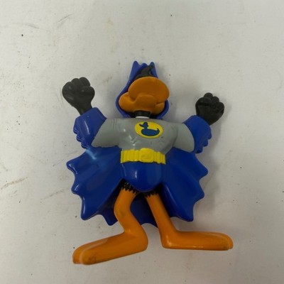 Vintage 1991 Looney Tunes Daffy Duck & Bat-Duck PVC Figure Set Warner Bros SV 24