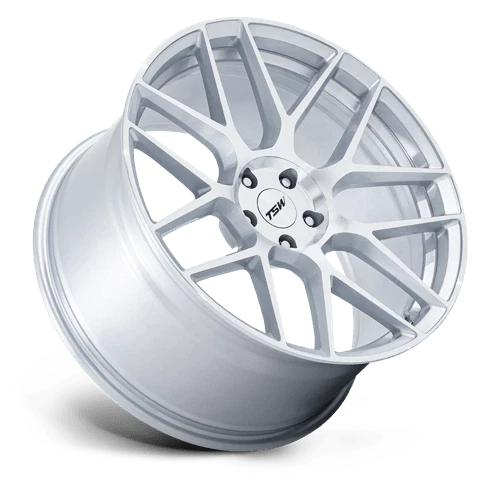 Rueda mecanizada 17x8 TSW TW002 Lasarthe plata brillante 5x120 (35 mm) Foto 2 de 4